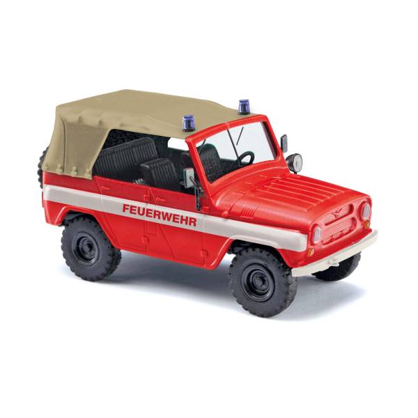 BUSCH 52125 - UAZ 469, Feuerwehr H0
